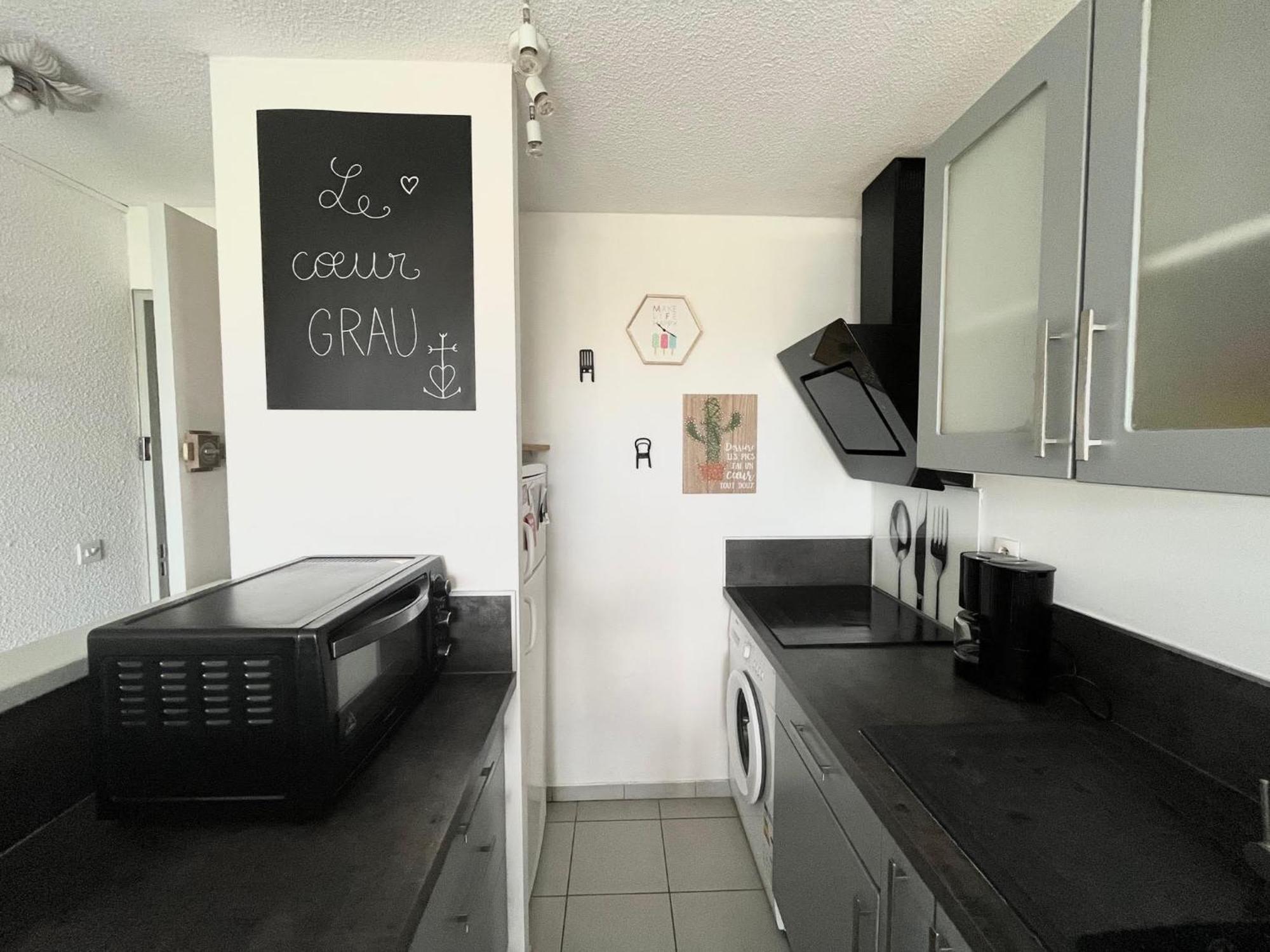 Appartement Devant La Mer + Parking เลอ โกร-ดู-รัว ภายนอก รูปภาพ